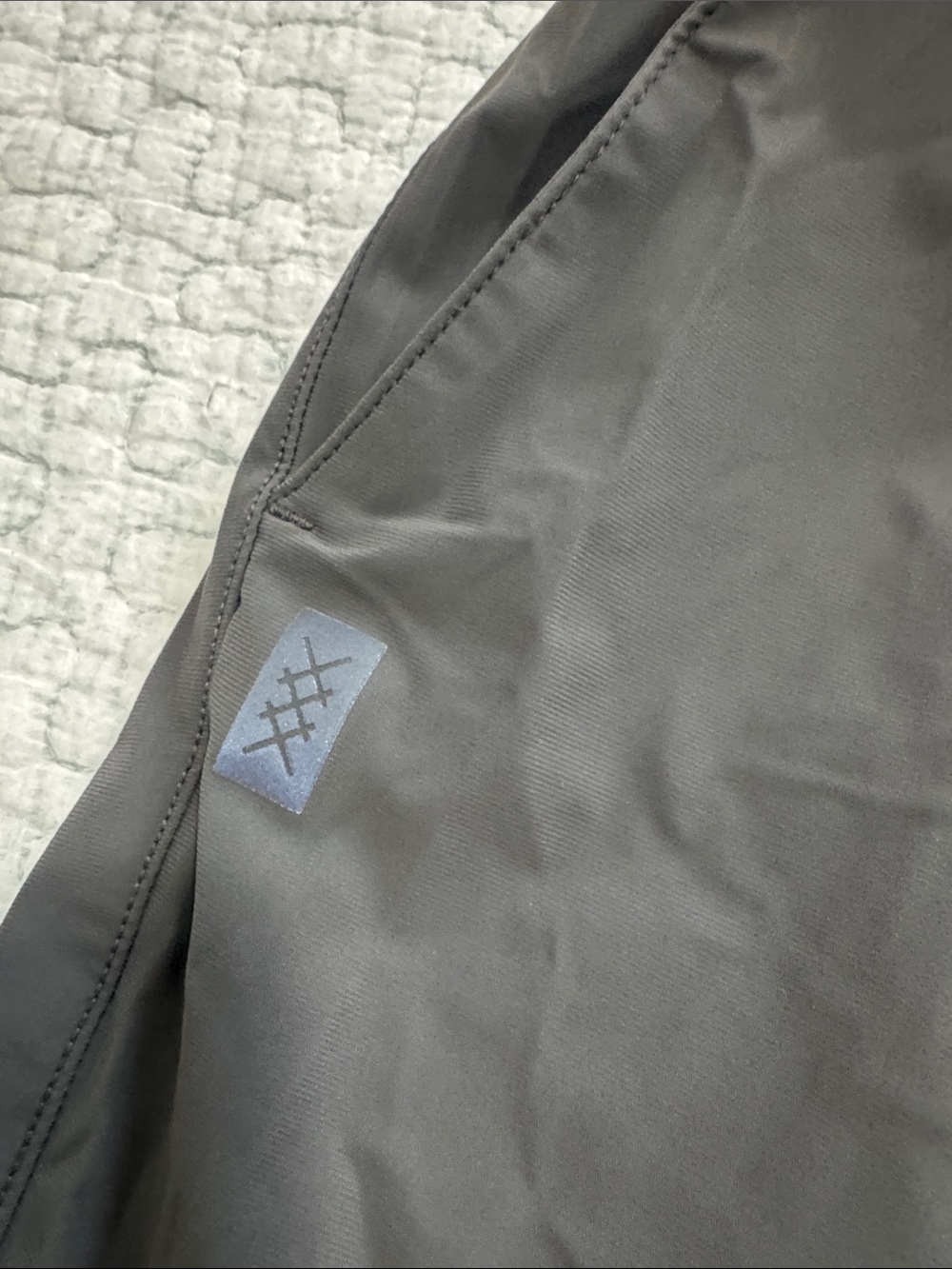 RHONE Gray Performance Drawstring Athletic Shorts - Picture 3 of 3